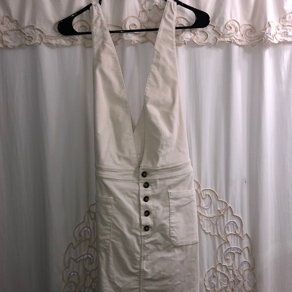 Corduroy Overall Dress